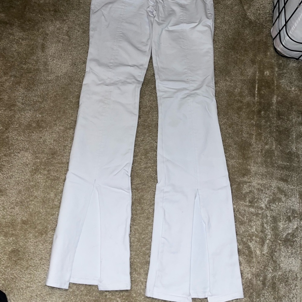 White Alo flutter leggings